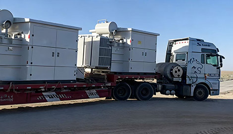 Major Delivery! Believe Electric 35KV Box-Type Substations Arrive in Xinjiang to Boost Photovoltaic Project